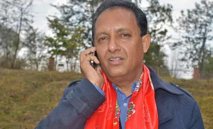 तनहुँ १ मा नेपाली कांग्रेसकातर्फबाट गोविन्द भट्टराईले गरे मनोनयन दर्ता