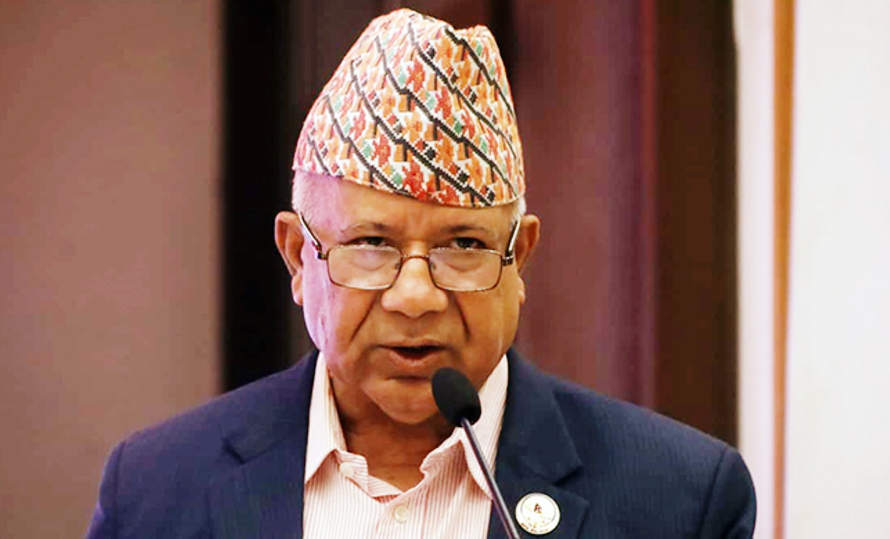 नक्कली शरणार्थी प्रकरणका दाषीलाई कारबाही गर्न खट्टा कमाउनुहुँदैनः अध्यक्ष नेपाल