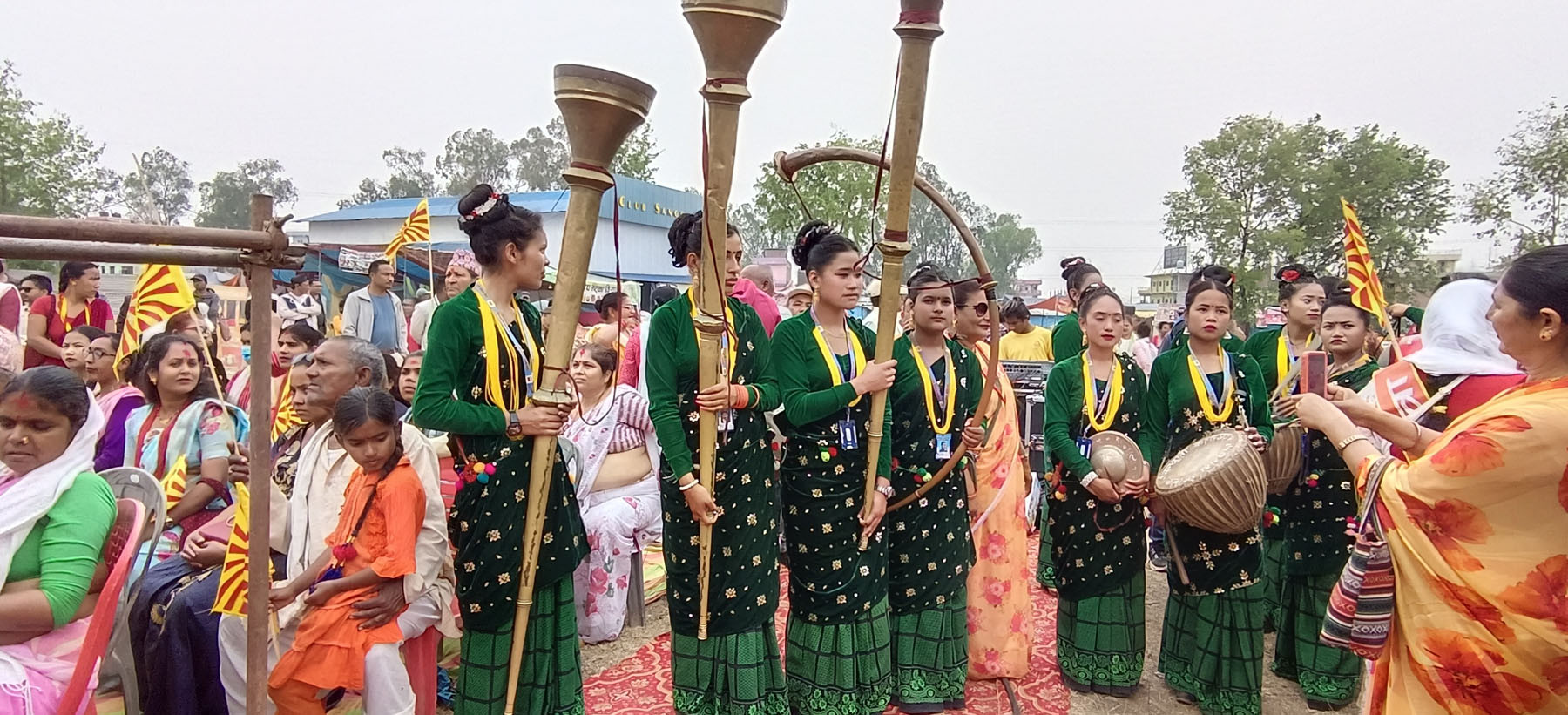 नौमती बाजा प्रस्तुती