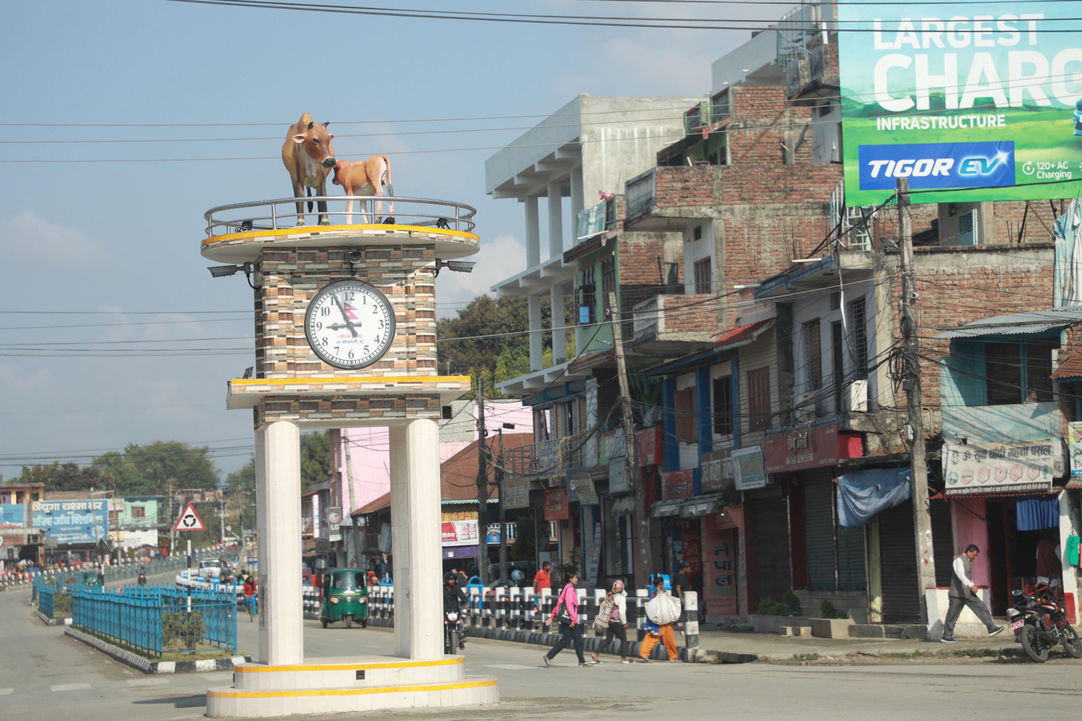 गाईघाट चोकमा स्तम्भ