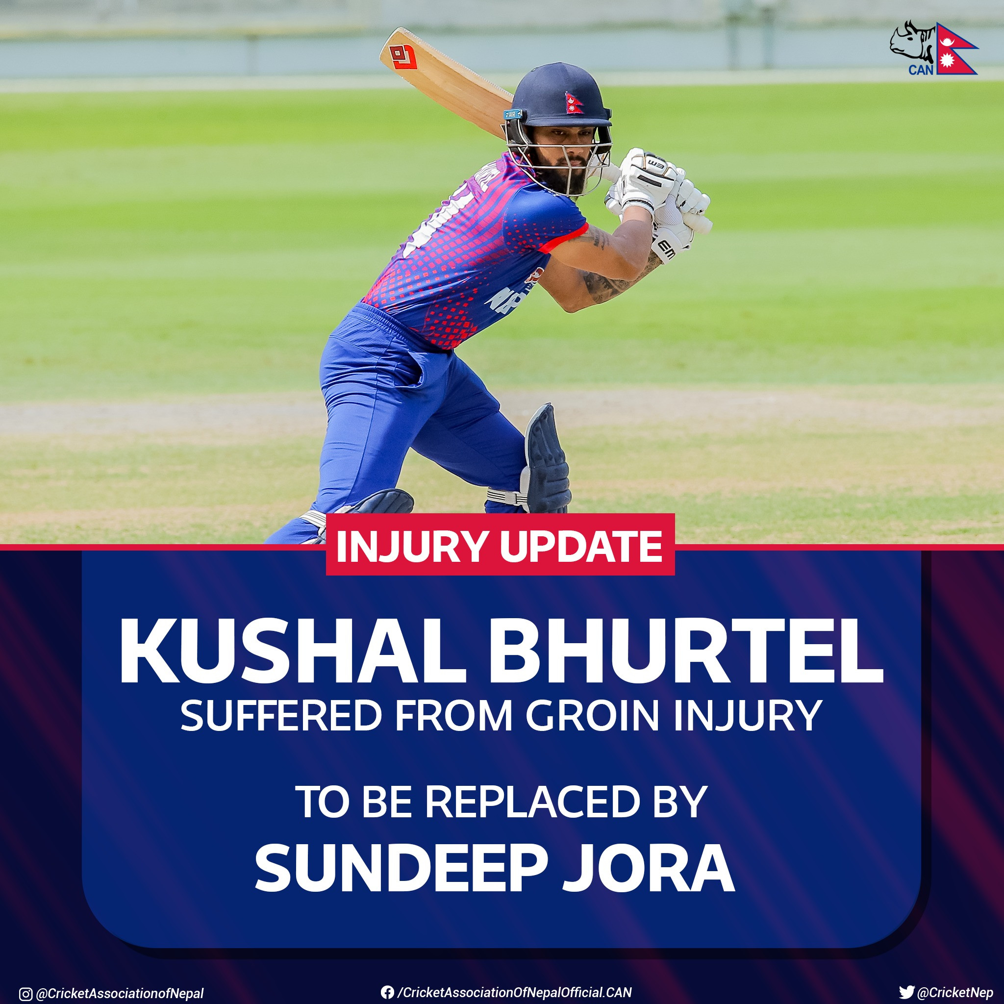 कुशल भुर्तेल घाइते, सन्दीप जोराले टिममा स्थान बनाउने