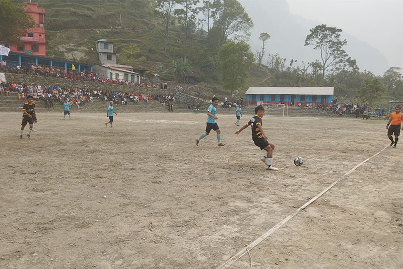 बौद्ध युवा क्लबले जित्यो एक लाख पुरस्कारको सेभेन ए साइड फुटबल