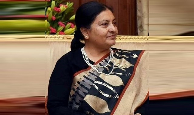 पूर्वराष्ट्रपति भण्डारीद्वारा राष्ट्रपति पौडेलको स्वास्थ्यलाभको कामना