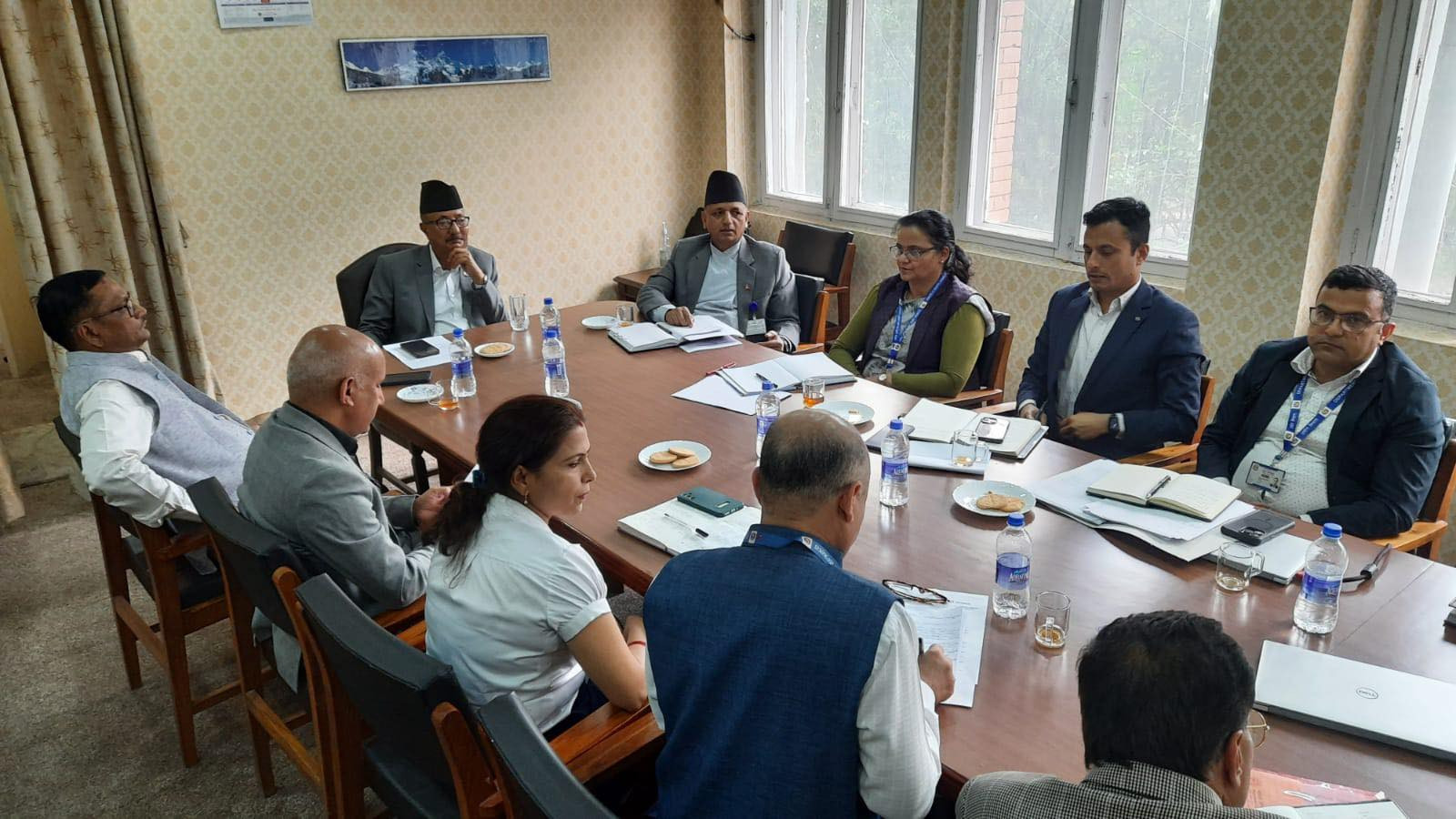 उधोग क्षेत्रले वातावरणमा पारेको न्यूनीकरण सम्बन्धमा मन्त्रालयमा छलफल