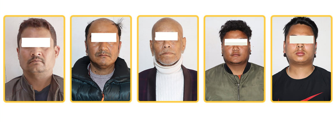 गैरनेपाली व्यक्तिहरूको नेपाली नागरिकता वनाई दिने कार्यमा संलग्न ५ जना पक्राऊ