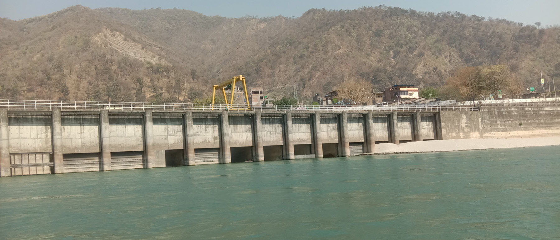 आयोजनाको मुख्य बाँध