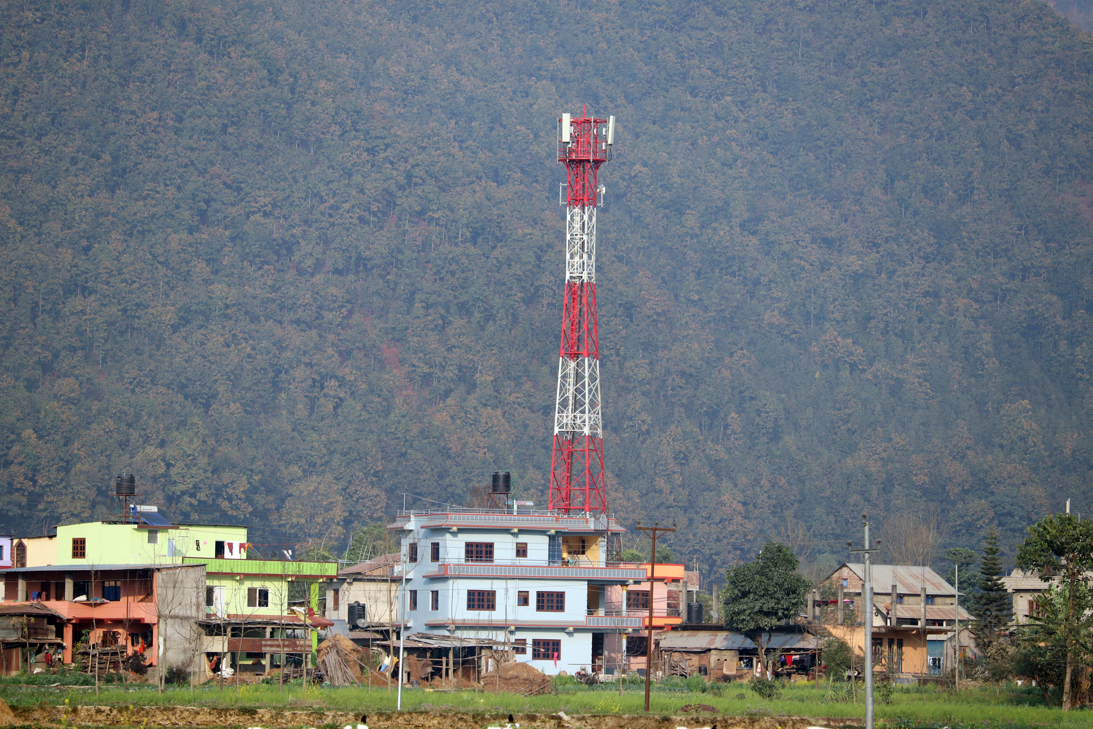 नेपाल टेलिकमको टावर