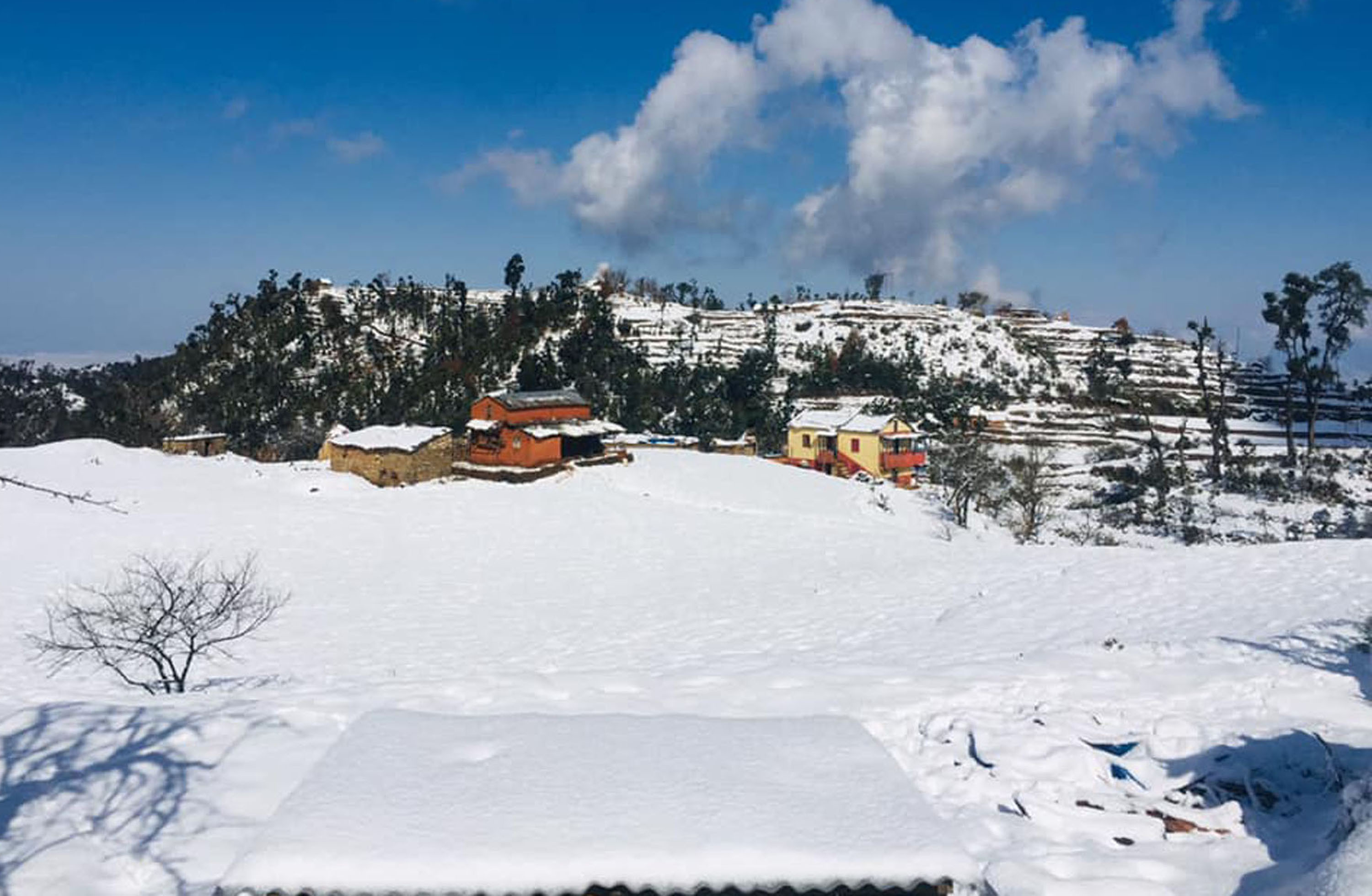 उच्च पहाडी र हिमाली क्षेत्रमा हिमपातको सम्भावना