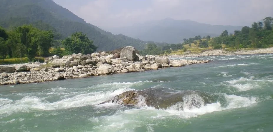 म्याग्दी नदीमा दुईवटा मोटरेबल पुल निर्माण