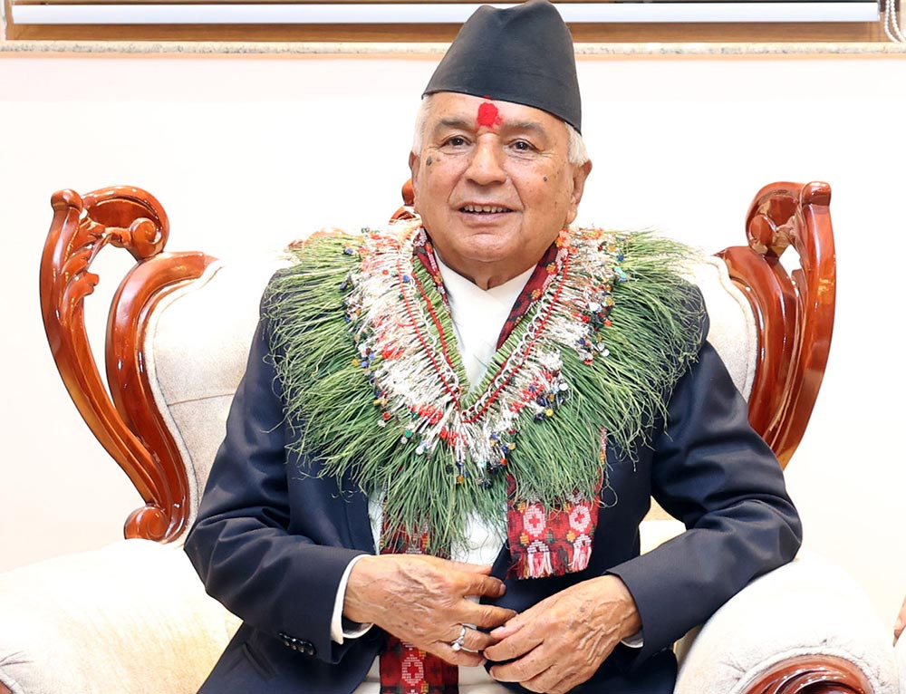 राष्ट्रपति रामचन्द्र पौडेलले सांसदबाट दिए राजीनामा