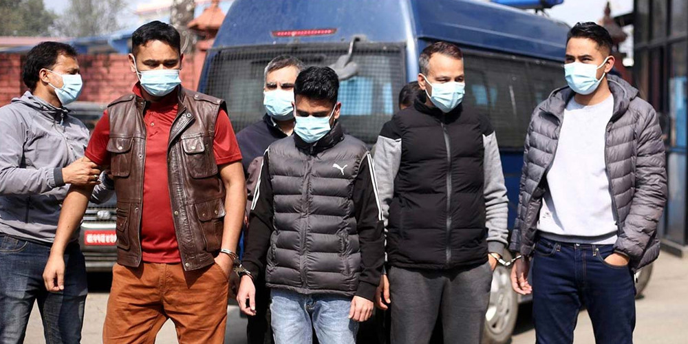 पृथ्वीबहादुर शाहसहित ६ जना जेल चलान