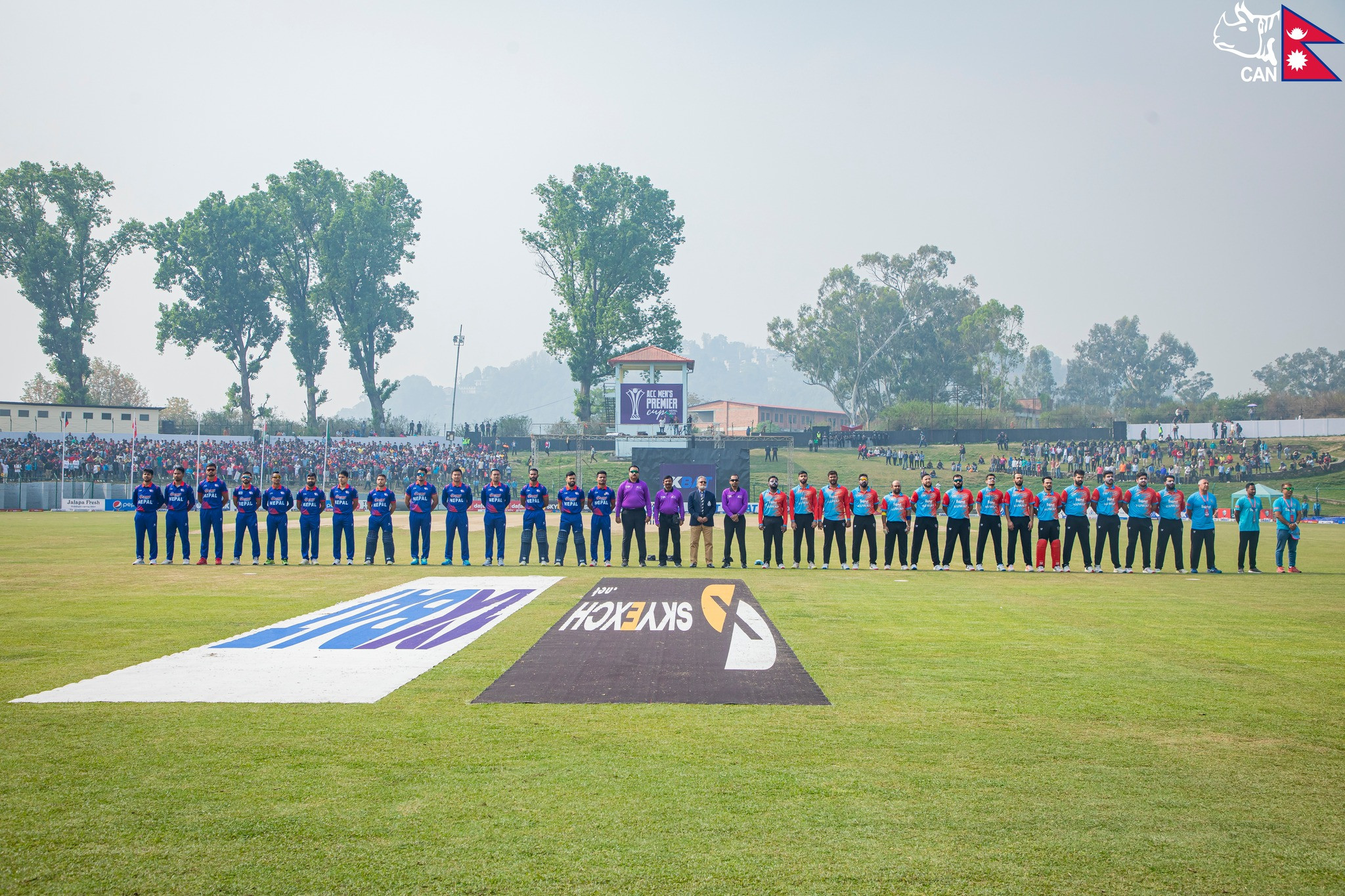 नेपाल र कुवेतबीचको खेलमा ओभर घट्दै